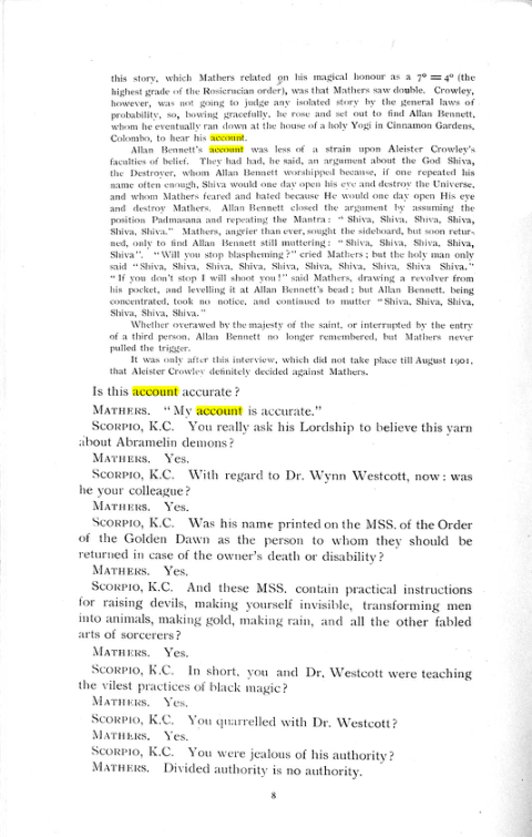 Original scan of The Rosicrucian Scandal, PDF page 8
