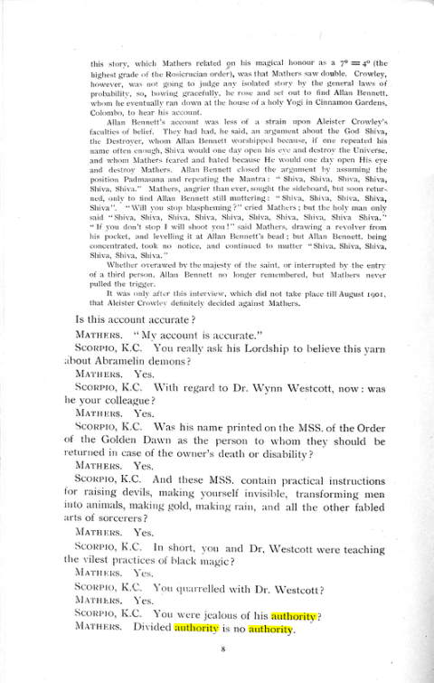 Original scan of The Rosicrucian Scandal, PDF page 8