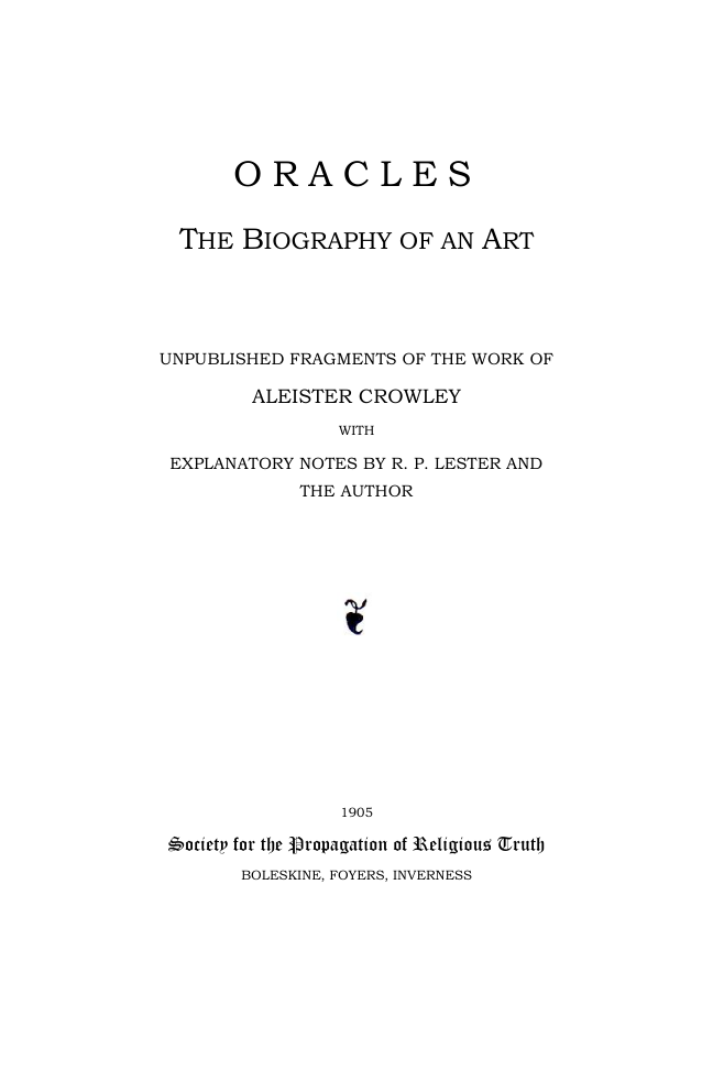 Original scan of Oracles, PDF page 2