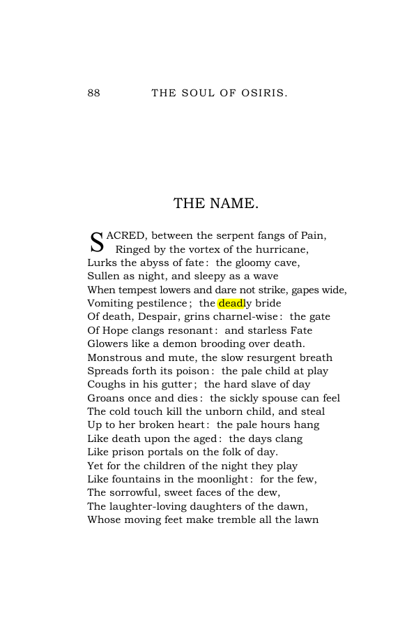Original scan of The Soul of Osiris, PDF page 100