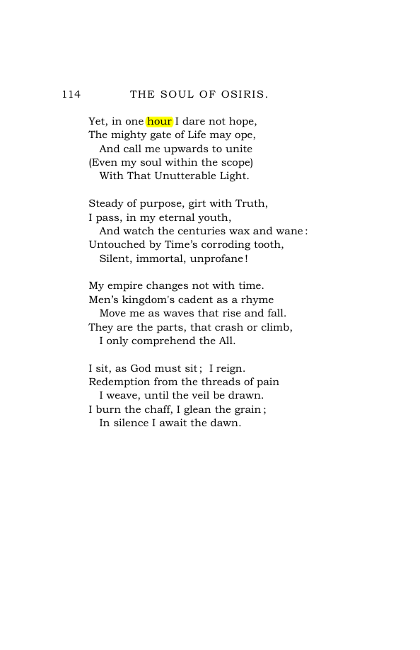 Original scan of The Soul of Osiris, PDF page 126