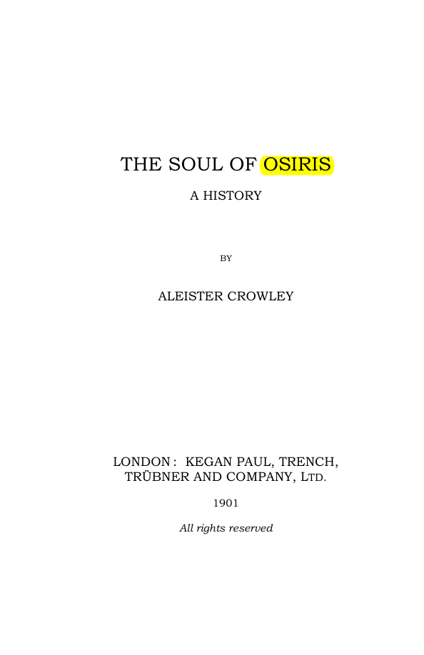 Original scan of The Soul of Osiris, PDF page 5