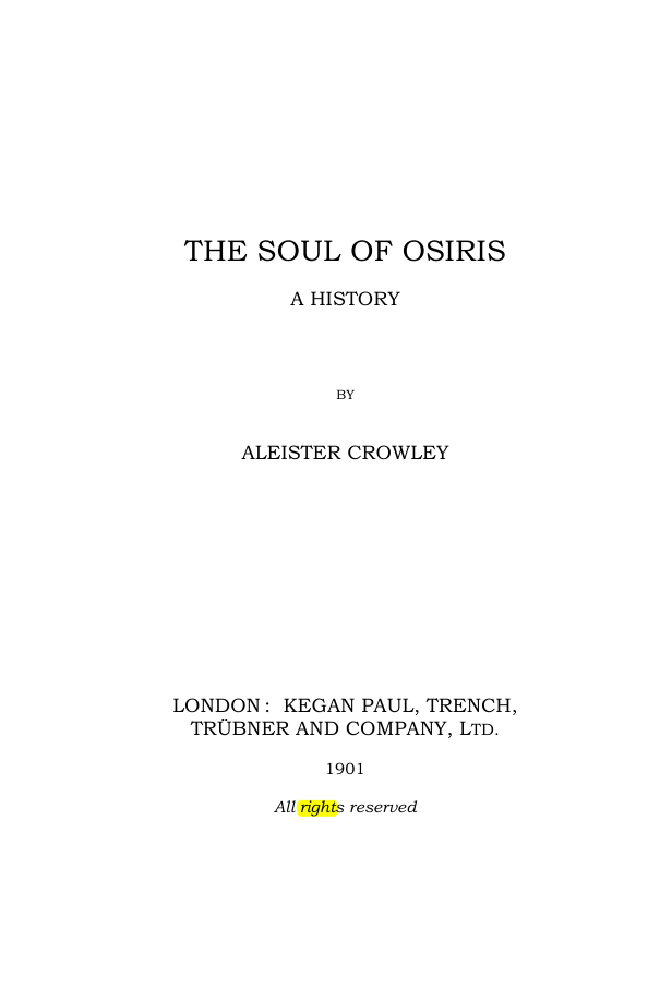 Original scan of The Soul of Osiris, PDF page 5