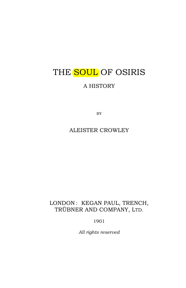Original scan of The Soul of Osiris, PDF page 5