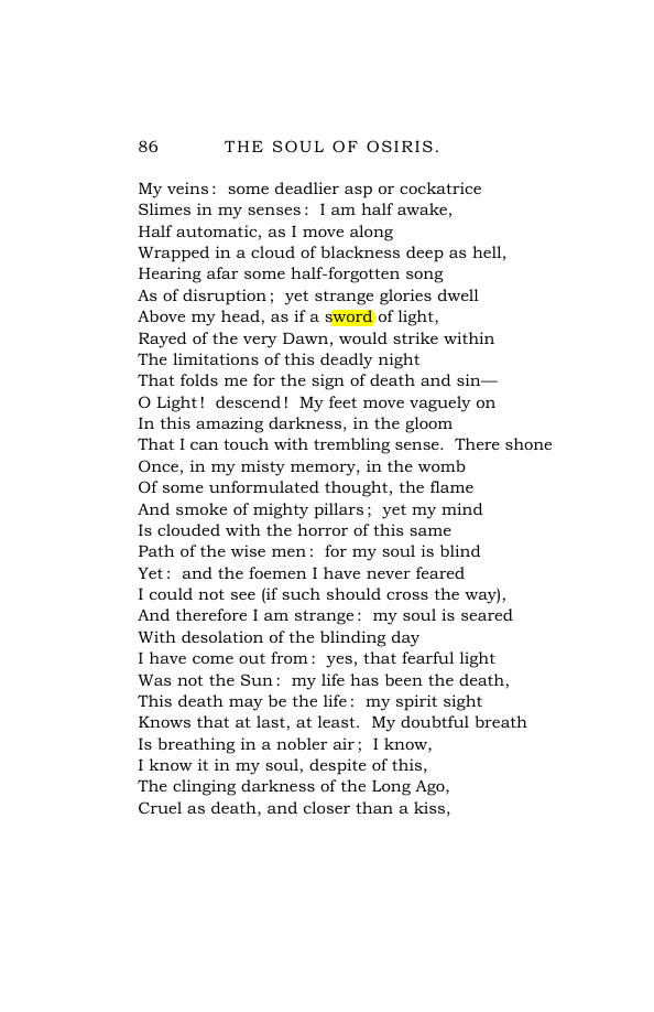Original scan of The Soul of Osiris, PDF page 98