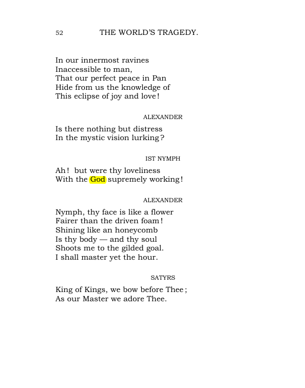 Original scan of The World’s Tragedy, PDF page 105
