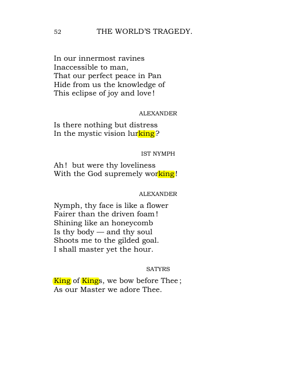 Original scan of The World’s Tragedy, PDF page 105