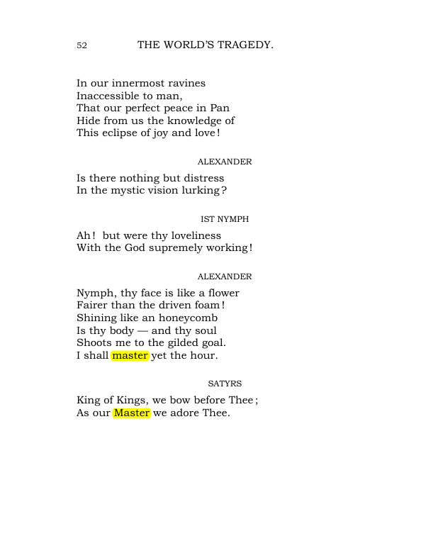 Original scan of The World’s Tragedy, PDF page 105