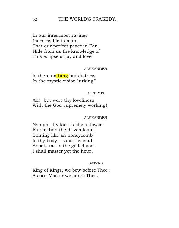 Original scan of The World’s Tragedy, PDF page 105