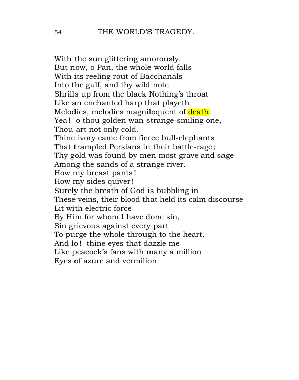 Original scan of The World’s Tragedy, PDF page 107