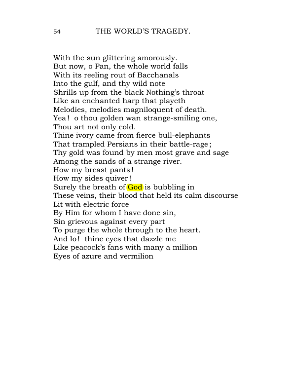 Original scan of The World’s Tragedy, PDF page 107