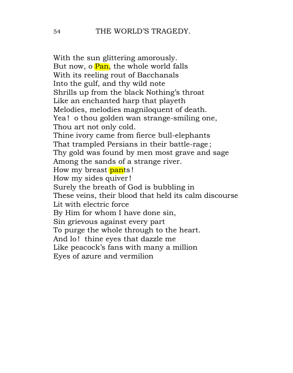 Original scan of The World’s Tragedy, PDF page 107