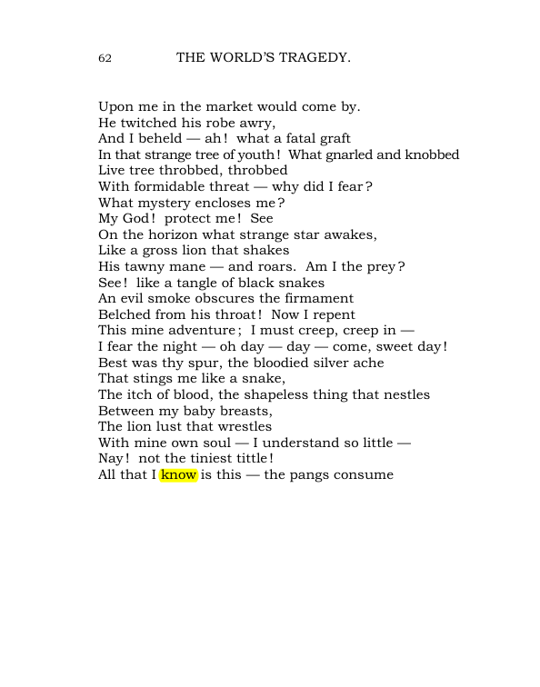 Original scan of The World’s Tragedy, PDF page 115