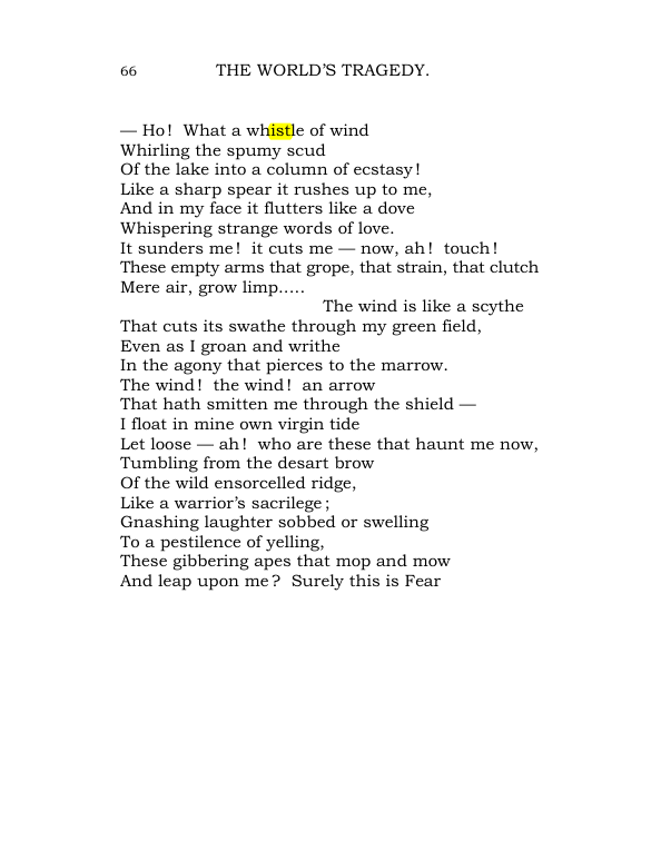 Original scan of The World’s Tragedy, PDF page 119