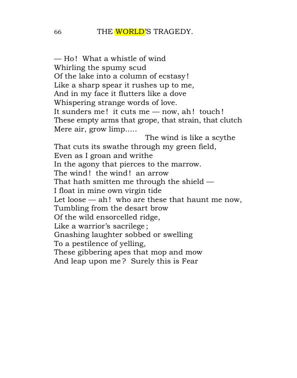 Original scan of The World’s Tragedy, PDF page 119