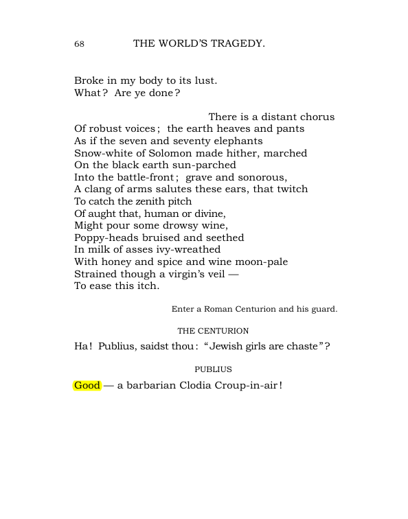 Original scan of The World’s Tragedy, PDF page 121