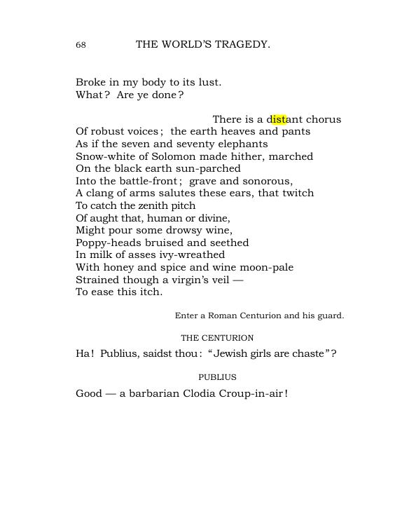 Original scan of The World’s Tragedy, PDF page 121