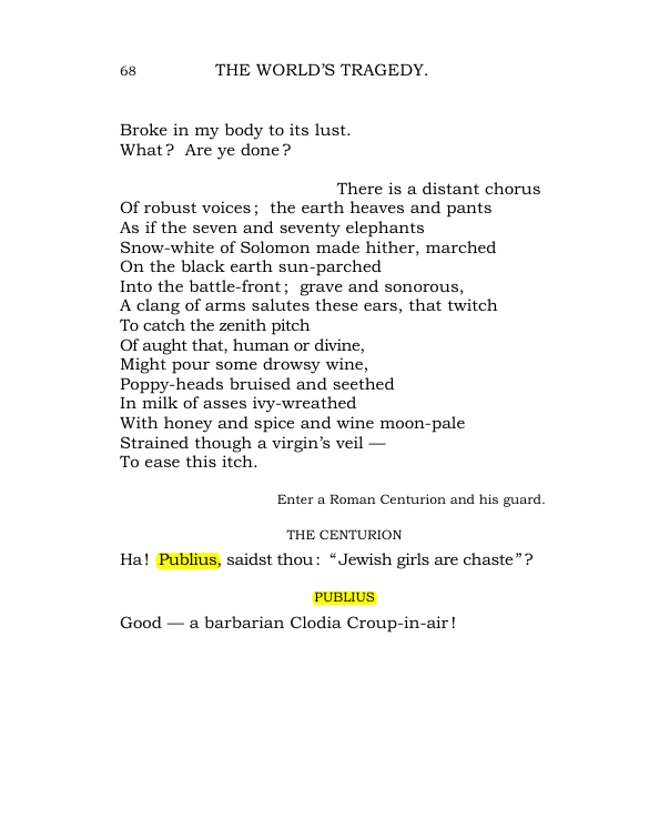 Original scan of The World’s Tragedy, PDF page 121