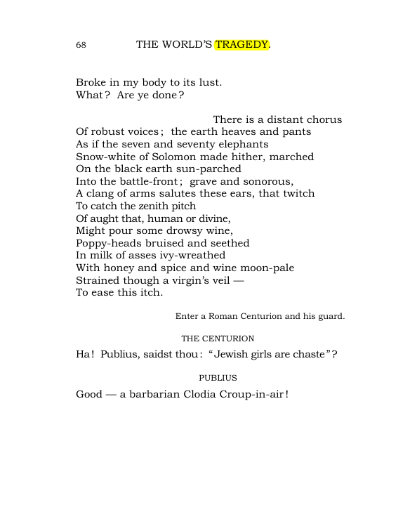 Original scan of The World’s Tragedy, PDF page 121
