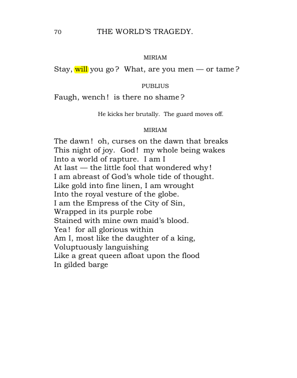 Original scan of The World’s Tragedy, PDF page 123