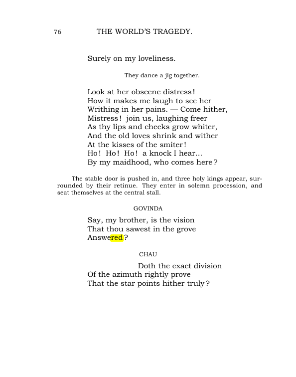 Original scan of The World’s Tragedy, PDF page 129