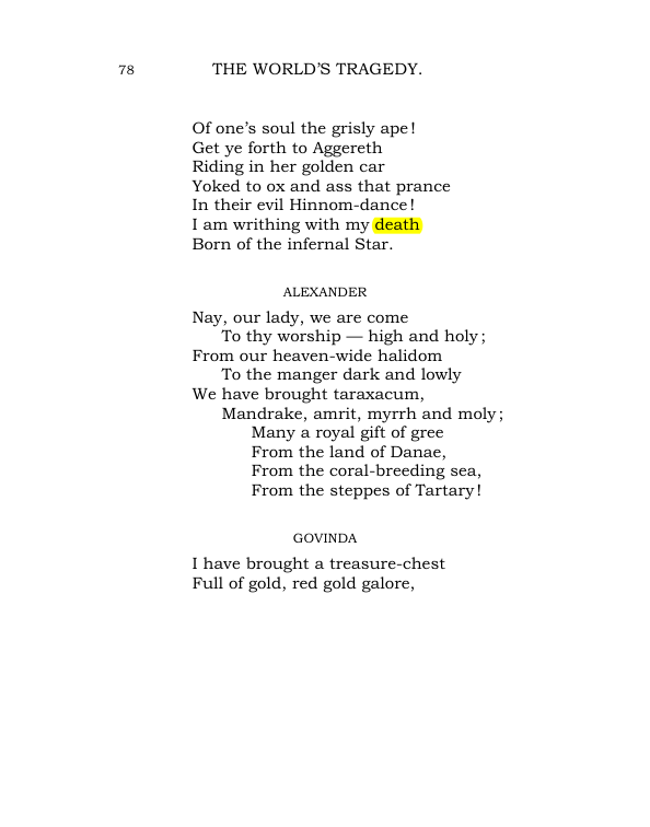Original scan of The World’s Tragedy, PDF page 131
