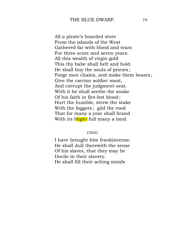 Original scan of The World’s Tragedy, PDF page 132