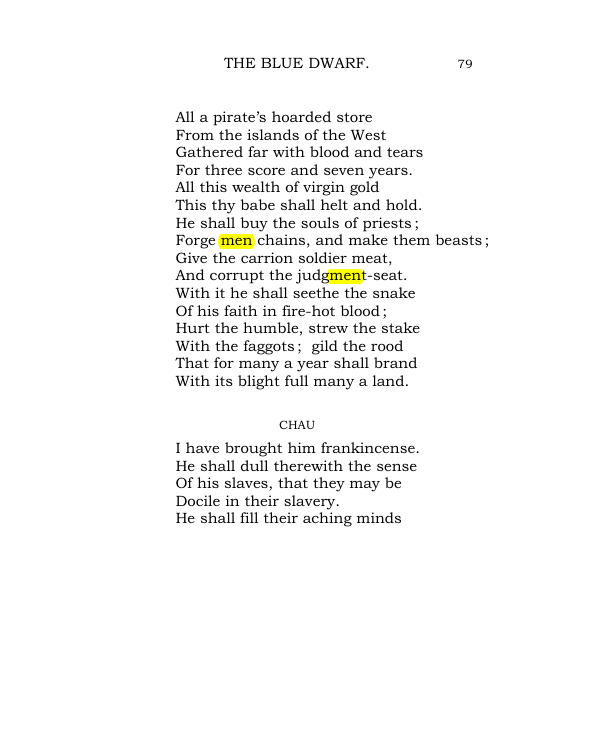 Original scan of The World’s Tragedy, PDF page 132