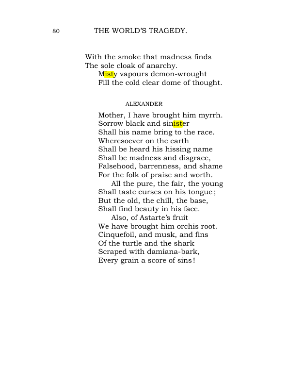 Original scan of The World’s Tragedy, PDF page 133