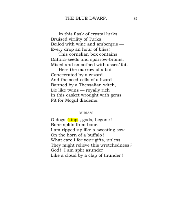 Original scan of The World’s Tragedy, PDF page 134