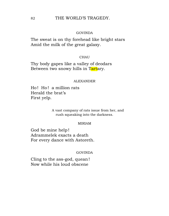 Original scan of The World’s Tragedy, PDF page 135