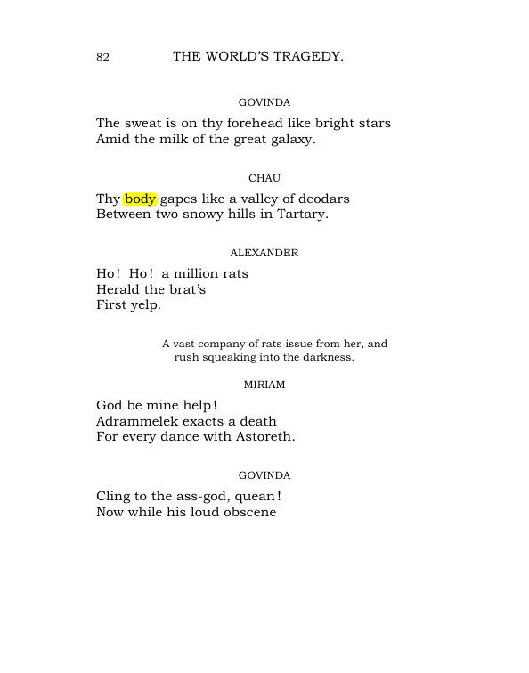 Original scan of The World’s Tragedy, PDF page 135
