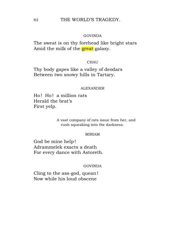 Original scan of The World’s Tragedy, PDF page 135