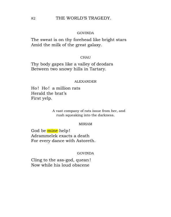 Original scan of The World’s Tragedy, PDF page 135