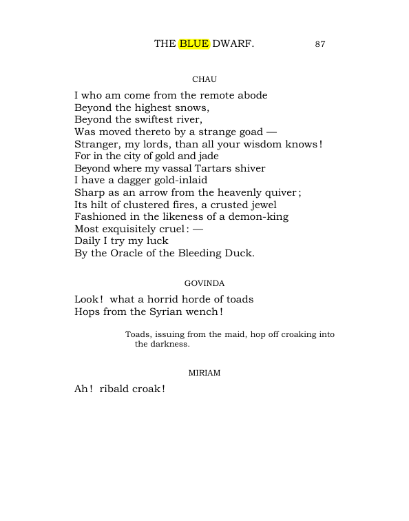 Original scan of The World’s Tragedy, PDF page 140