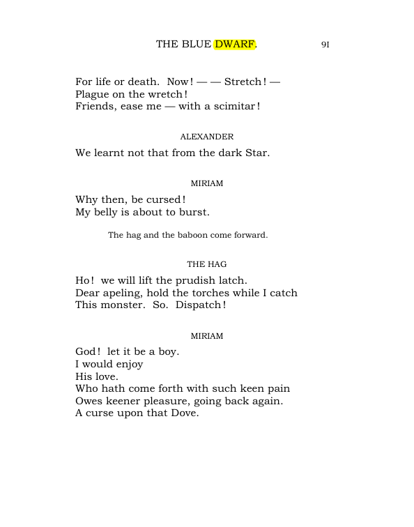 Original scan of The World’s Tragedy, PDF page 144