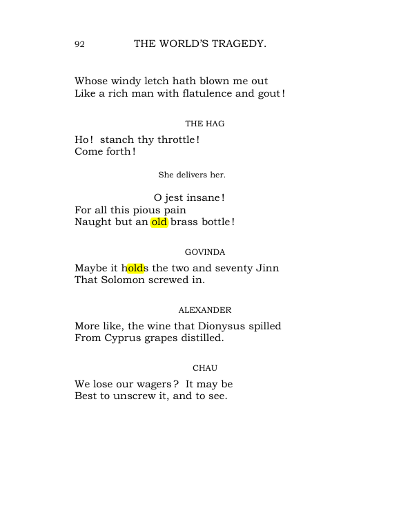 Original scan of The World’s Tragedy, PDF page 145
