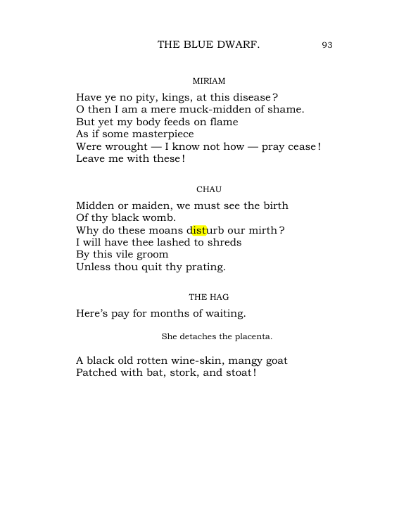 Original scan of The World’s Tragedy, PDF page 146