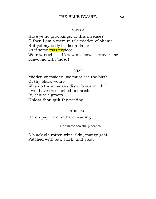 Original scan of The World’s Tragedy, PDF page 146