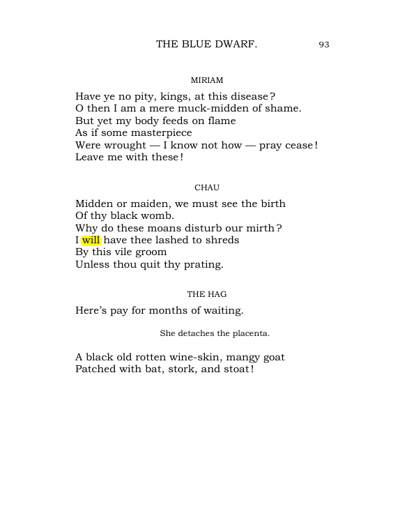 Original scan of The World’s Tragedy, PDF page 146
