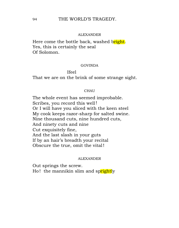 Original scan of The World’s Tragedy, PDF page 147