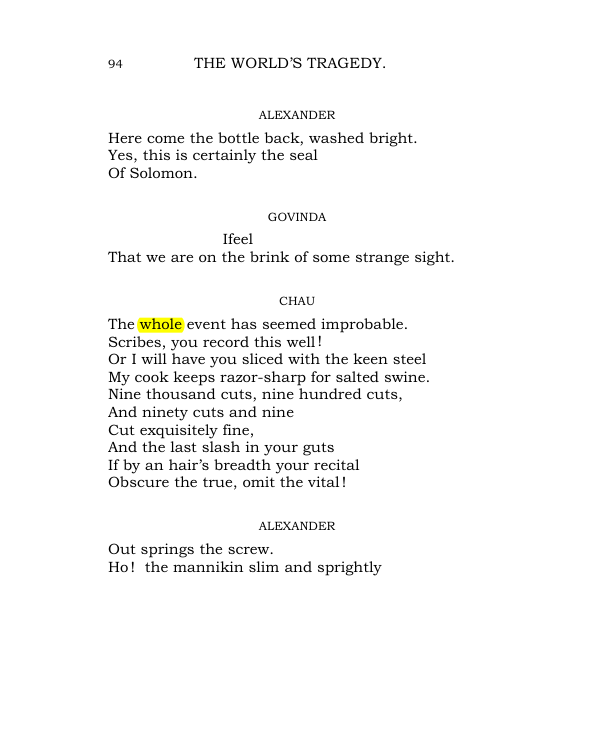Original scan of The World’s Tragedy, PDF page 147
