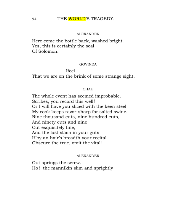 Original scan of The World’s Tragedy, PDF page 147