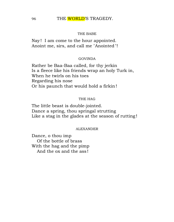 Original scan of The World’s Tragedy, PDF page 149