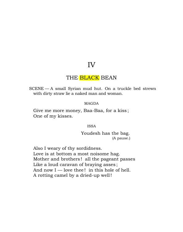 Original scan of The World’s Tragedy, PDF page 154
