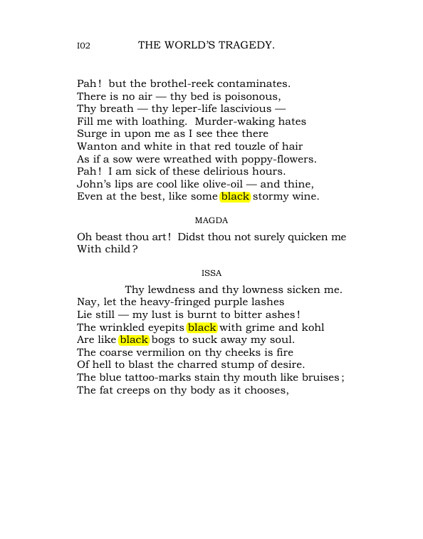 Original scan of The World’s Tragedy, PDF page 155