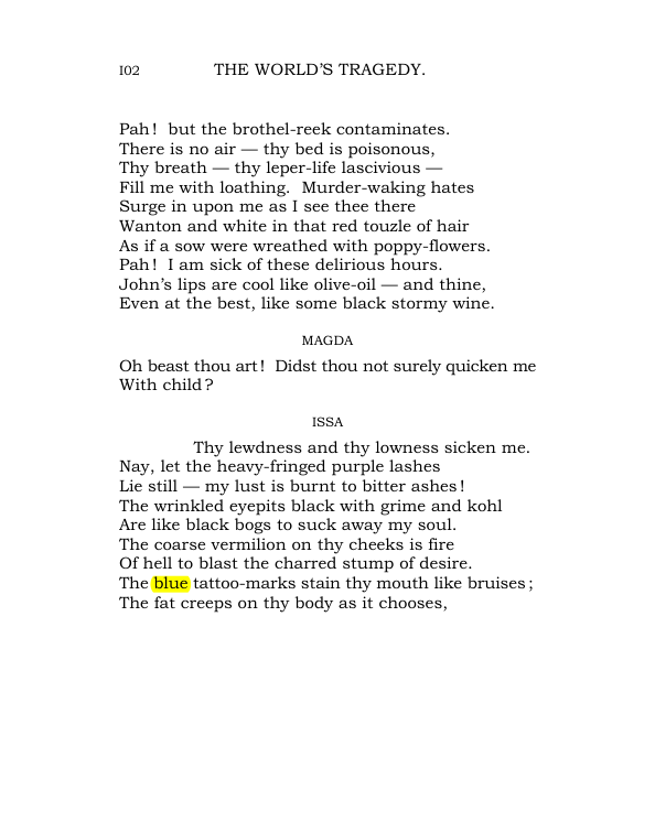 Original scan of The World’s Tragedy, PDF page 155