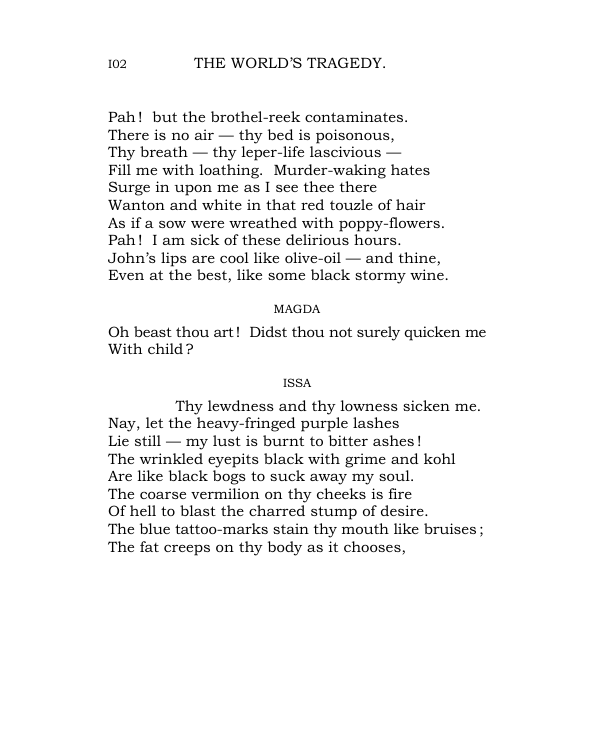 Original scan of The World’s Tragedy, PDF page 155