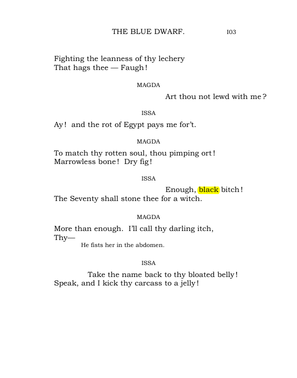 Original scan of The World’s Tragedy, PDF page 156