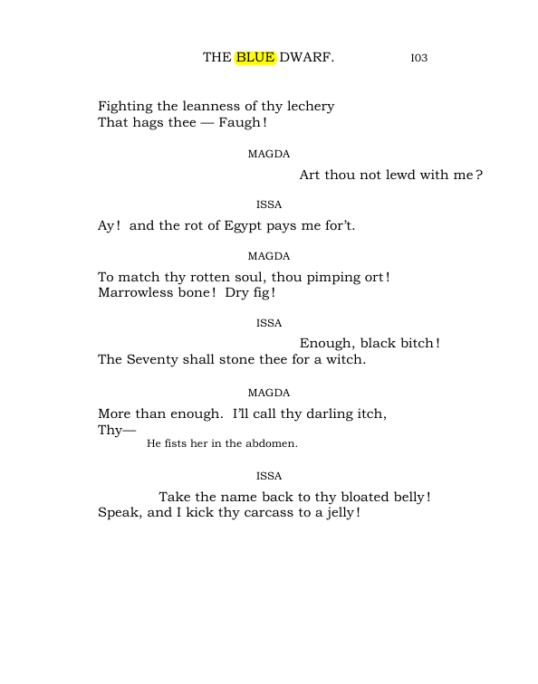 Original scan of The World’s Tragedy, PDF page 156